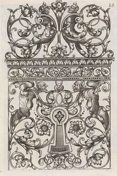 Diverses Pieces de Serruriers, page 11 (recto), ca. 1663. Creator: Jean Berain
