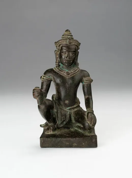 Framed Print : The Divine Architect, Vishvakarman, Angkor period, c. 13th century. Creator: Unknown Framed Print : The Divine Architect, Vishvakarman, Angkor period, c. 13th century. Creator: Unknown