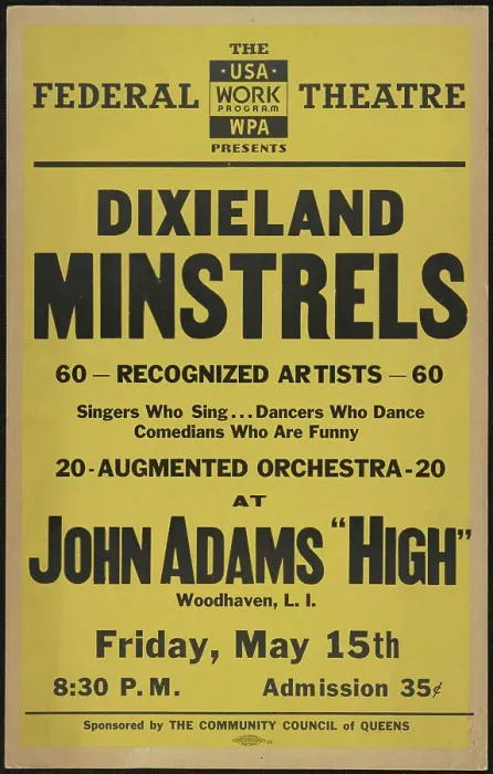 Framed Print : Dixieland Minstrels, New York, [1930s]. Creator: Unknown