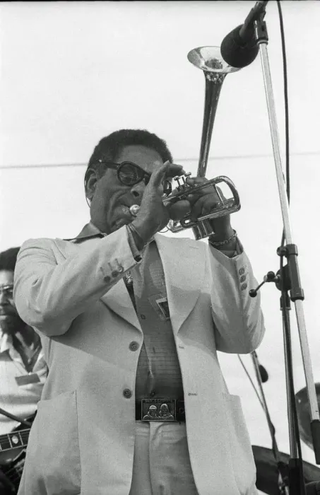 Framed Print : Dizzy Gillespie, Capital Jazz, Alexandra Palace, 1979. Artist: Brian O Connor Framed Print : Dizzy Gillespie, Capital Jazz, Alexandra Palace, 1979. Artist: Brian O Connor