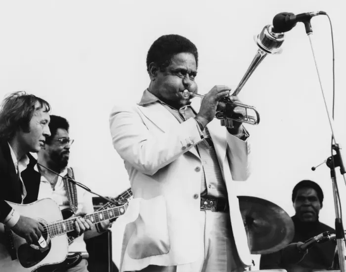 Framed Print : Dizzy Gillespie, Capital Radio Jazz Festival, Alexendra Palace, London, 1979 Framed Print : Dizzy Gillespie, Capital Radio Jazz Festival, Alexendra Palace, London, 1979