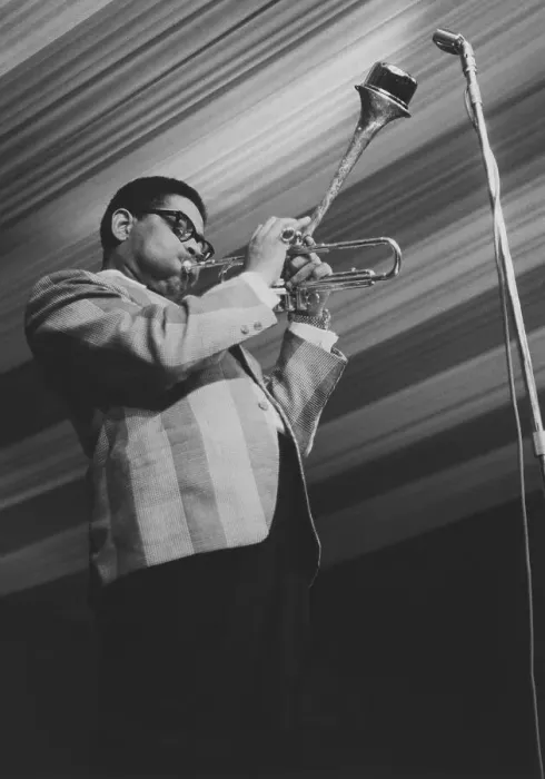 Framed Print : Dizzy Gillespie, Daily Mail International Jazz Festival, Manchester, 1963. Creator: Brian Foskett Framed Print : Dizzy Gillespie, Daily Mail International Jazz Festival, Manchester, 1963. Creator: Brian Foskett