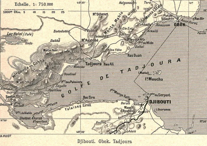 Framed Print : Djibouti. Obok. Tadjoura; Le Nord-Est Africain, 1914. Creator: Unknown Framed Print : Djibouti. Obok. Tadjoura; Le Nord-Est Africain, 1914. Creator: Unknown