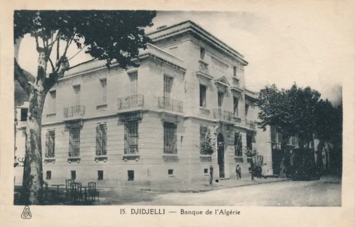 Framed Print : Djidjelli - Banque de l Algerie, c1940 Framed Print : Djidjelli - Banque de l Algerie, c1940