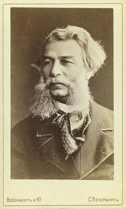 Framed Print : Dmitri i Vasilevich Grigorovich, head-and-shoulders portrait, facing left, between 1880 and 1886. Creator: Unknown Framed Print : Dmitri i Vasilevich Grigorovich, head-and-shoulders portrait, facing left, between 1880 and 1886. Creator: Unknown