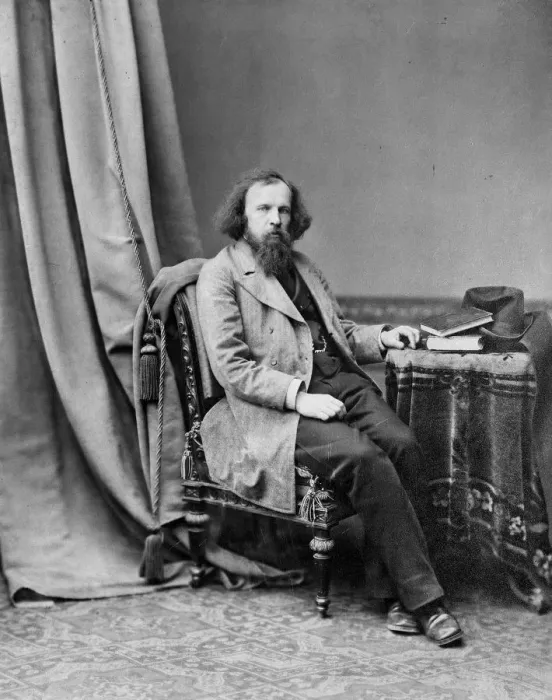 Framed Print : Dmitri Mendeleev, Russian chemist, c1880-c1882. Artist: Andrei Osipovich Karelin Framed Print : Dmitri Mendeleev, Russian chemist, c1880-c1882. Artist: Andrei Osipovich Karelin