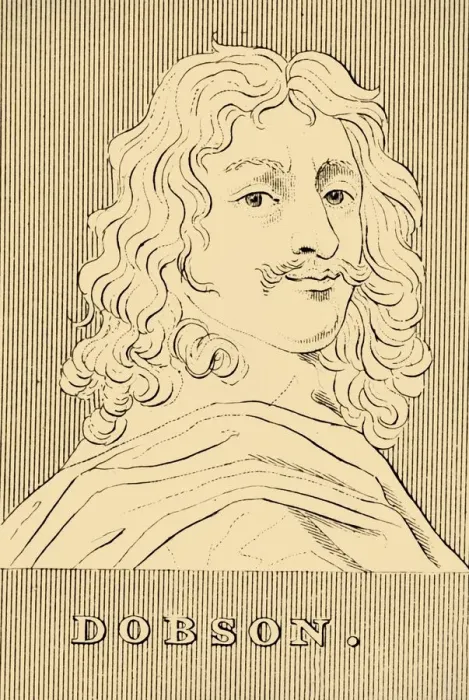 Framed Print : Dobson, (1611-1646), 1830. Creator: Unknown Framed Print : Dobson, (1611-1646), 1830. Creator: Unknown