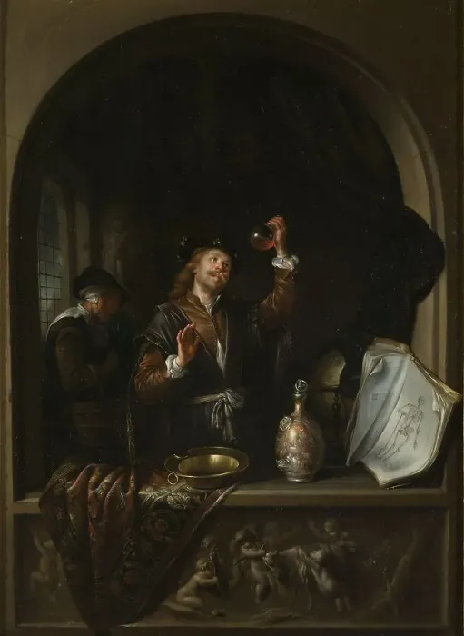 Framed Print : The Doctor, 1650-1669. Creator: Unknown Framed Print : The Doctor, 1650-1669. Creator: Unknown