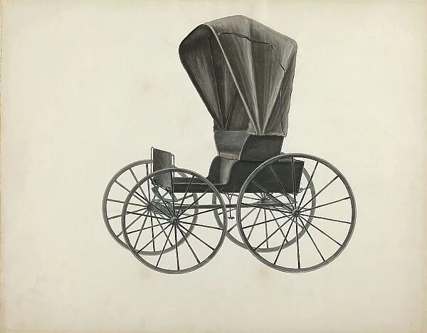 Doctor's Buggy, c. 1936. Creator: Fred Weiss