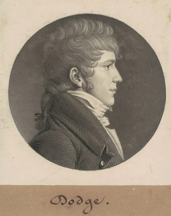 Framed Print : Dodge, 1808. Creator: Charles Balthazar Julien Fevret de Saint-Memin Framed Print : Dodge, 1808. Creator: Charles Balthazar Julien Fevret de Saint-Memin
