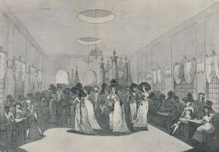 Framed Print : At The Dog and Duck, 1789, (1920) Framed Print : At The Dog and Duck, 1789, (1920)