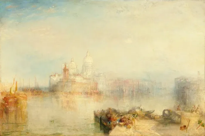 Framed Print : The Dogana and Santa Maria della Salute, Venice, 1843. Creator: JMW Turner Framed Print : The Dogana and Santa Maria della Salute, Venice, 1843. Creator: JMW Turner