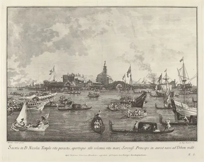 Framed Print : The Doge in the Bucintoro Leaving San Nicolodi Lido, 1763 / 1766 Framed Print : The Doge in the Bucintoro Leaving San Nicolodi Lido, 1763 / 1766
