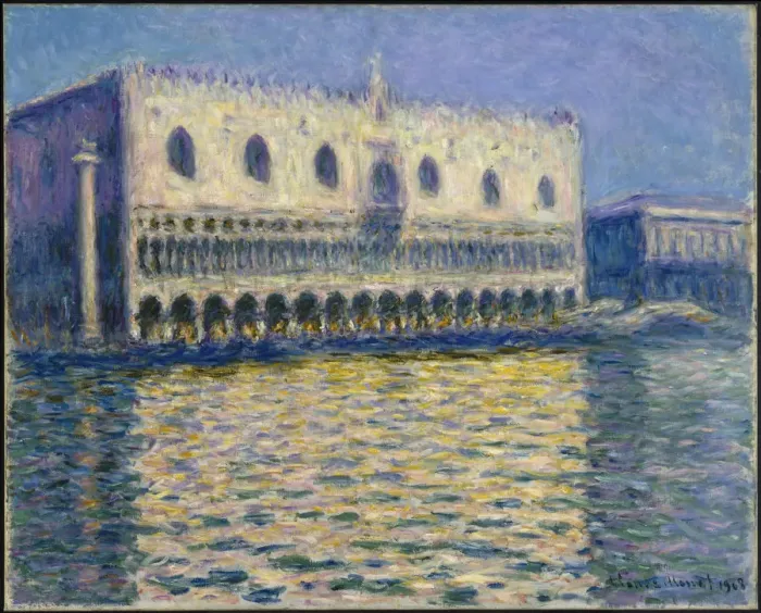 Framed Print : The Doges Palace (Le Palais ducal), 1908. Artist: Monet, Claude (1840-1926) Framed Print : The Doges Palace (Le Palais ducal), 1908. Artist: Monet, Claude (1840-1926)
