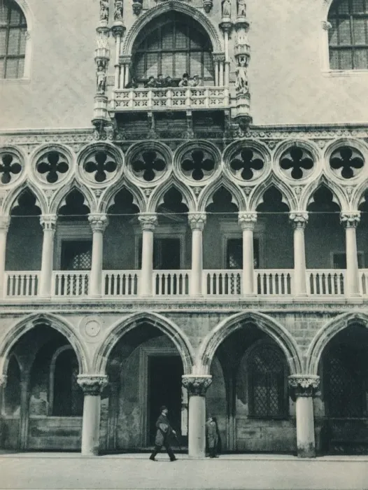 Framed Print : Part of the Doges Palace, Venice, Italy, 1927. Artist: Eugen Poppel