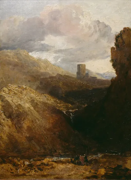 Framed Print : Dolbadarn Castle, 1799-1800 Framed Print : Dolbadarn Castle, 1799-1800