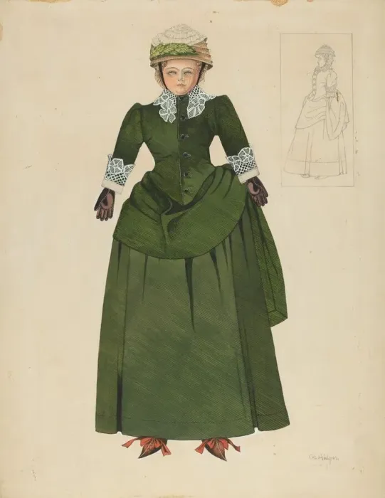 Framed Print : Doll, c. 1936. Creator: Grace Halpin Framed Print : Doll, c. 1936. Creator: Grace Halpin