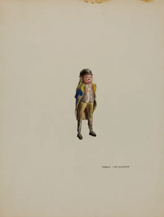 Framed Print : Doll, c. 1942. Creator: Francis Law Durand Framed Print : Doll, c. 1942. Creator: Francis Law Durand
