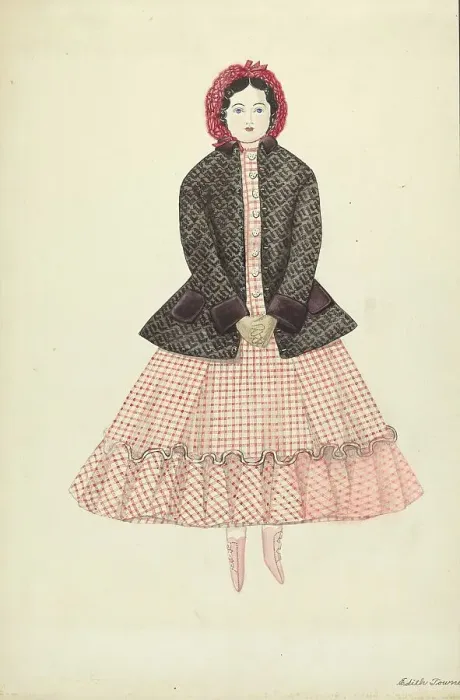 Framed Print : Doll: Flora Richardson, 1935 / 1942. Creator: Edith Towner. Doll: Flora Richardson, 1935 / 1942. Creator: Edith Towner Framed Print : Doll: Flora Richardson, 1935 / 1942. Creator: Edith Towner. Doll: Flora Richardson, 1935 / 1942. Creator: Edith Towner