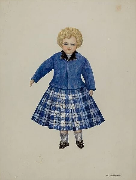 Doll - 'Leslie Simpson', c. 1937. Creators: Josephine C. Romano, Edith Towner