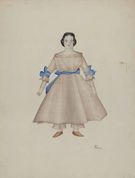 Doll - 'Mary', c. 1939. Creator: Josephine C. Romano