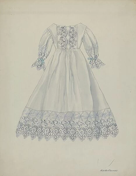 Doll's Dress, c. 1937. Creator: Edith Towner