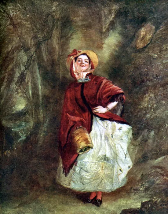 Framed Print : Dolly Varden, (1923). Artist: WA Mansell & Co Framed Print : Dolly Varden, (1923). Artist: WA Mansell & Co