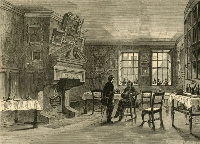 Framed Print : Dollys Coffee House, 1897. Creator: Unknown