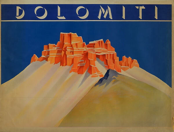 Dolomiti, 1910s-1920s. Creator: Anonymous