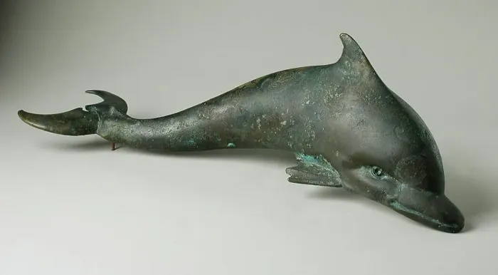 Framed Print : Dolphin, 300 B.C.-A.D. 100. Creator: Unknown Framed Print : Dolphin, 300 B.C.-A.D. 100. Creator: Unknown