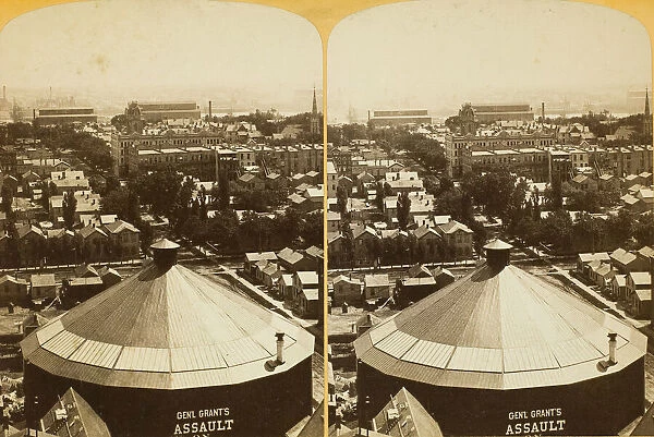 From Dome of Exposition Building, looking South, 1880  /  89. Creator: Henry Hamilton Bennett