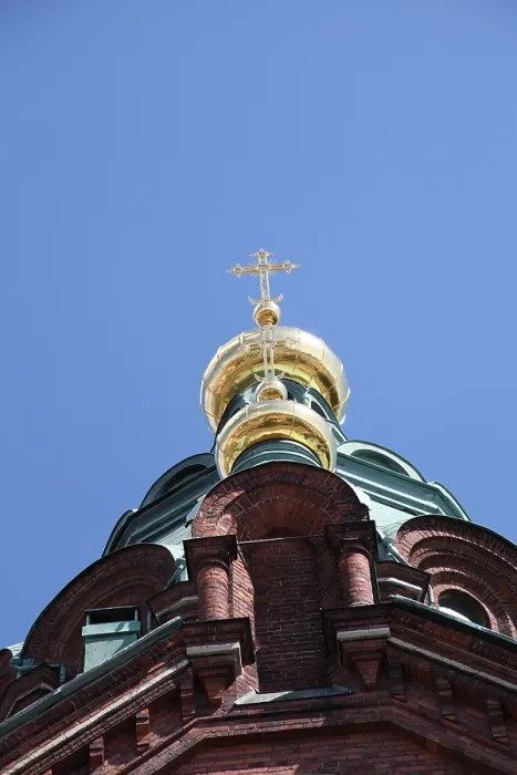 Framed Print : Dome, Uspenski Cathedral, Helsinki, Finland, 2011. Artist: Sheldon Marshall Framed Print : Dome, Uspenski Cathedral, Helsinki, Finland, 2011. Artist: Sheldon Marshall