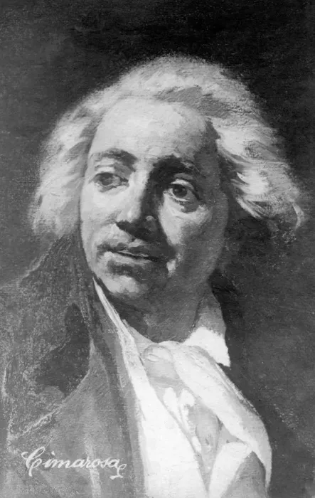 Framed Print : Domenico Cimarosa (1749-1801), Italian composer, 20th century Framed Print : Domenico Cimarosa (1749-1801), Italian composer, 20th century