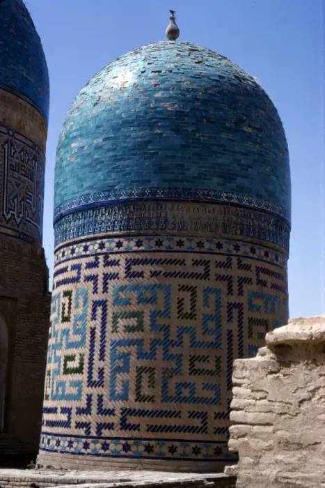 Framed Print : Domes of Mausoleum, Shah-i-Zinda Complex, Samarkand, 14th-15th century, (c20th century). Artists: CM Dixon, Unknown Framed Print : Domes of Mausoleum, Shah-i-Zinda Complex, Samarkand, 14th-15th century, (c20th century). Artists: CM Dixon, Unknown