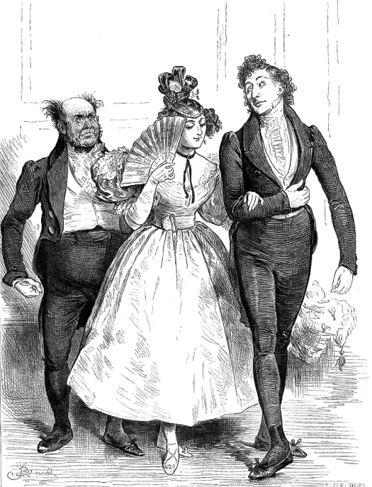 Framed Print : A Domestic Drama - Act II. - The Victory (of Worth over Wealth) drawn By F. Barnard, 1880. Creator: R&E Taylor Framed Print : A Domestic Drama - Act II. - The Victory (of Worth over Wealth) drawn By F. Barnard, 1880. Creator: R&E Taylor