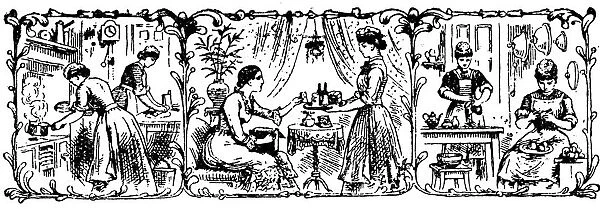 Domestic servants, 1901