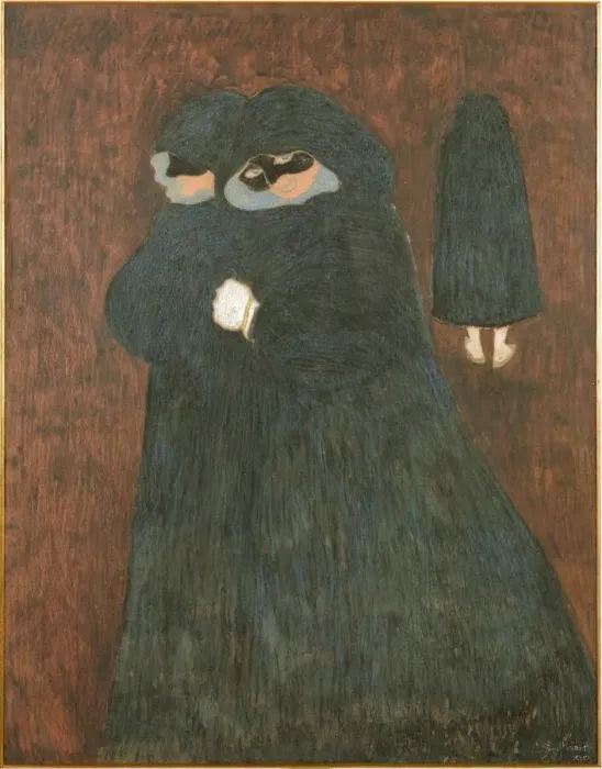Framed Print : The Dominos, 1913. Creator: Spilliaert, Leon (1881-1946) Framed Print : The Dominos, 1913. Creator: Spilliaert, Leon (1881-1946)