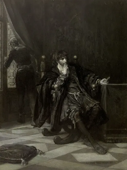 Framed Print : Don Alfonso d'Este, 1882. Creator: Gaston Theodore Melingue Framed Print : Don Alfonso d'Este, 1882. Creator: Gaston Theodore Melingue