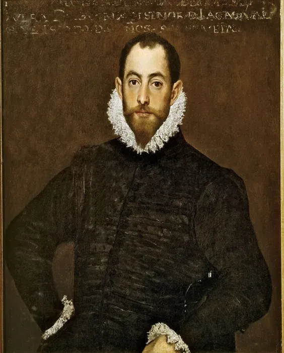 Framed Print : Don Alonso Martinez de Leyva, 1580. Artist: El Greco, Dominico (1541-1614) Framed Print : Don Alonso Martinez de Leyva, 1580. Artist: El Greco, Dominico (1541-1614)