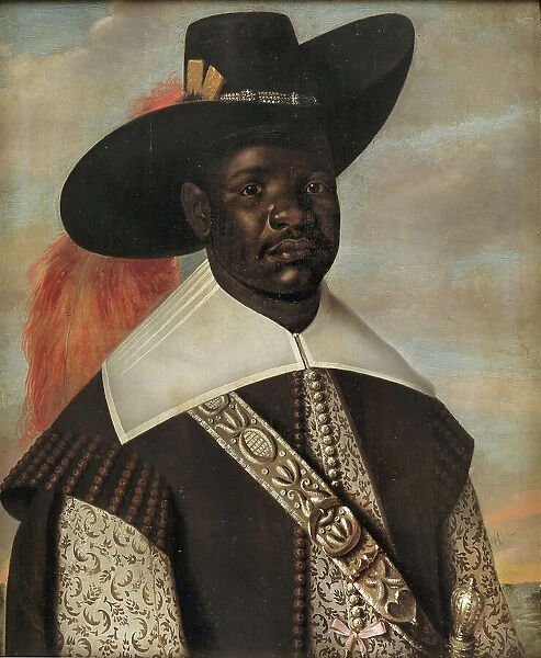 Don Miguel de Castro, Emissary of Kongo, 1641-1645. Creator: Jasper Becx