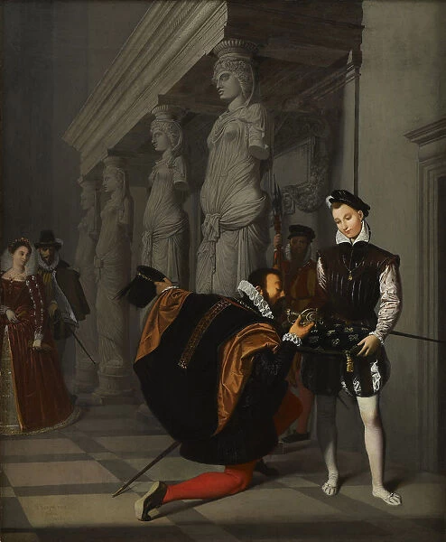 Don Pedro of Toledo Kissing Henry IVs Sword, 1820