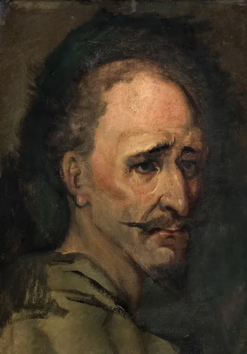 Framed Print : Don Quixote, n.d. (after 1860). Creator: Wilhelm Marstrand
