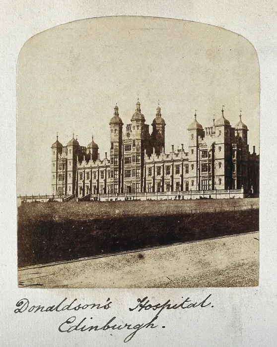 Framed Print : Donaldson's hospital, Edinburgh, c1840s. Creator: Unknown. Donaldson's hospital, Edinburgh, c1840s. Creator: Unknown Framed Print : Donaldson's hospital, Edinburgh, c1840s. Creator: Unknown. Donaldson's hospital, Edinburgh, c1840s. Creator: Unknown