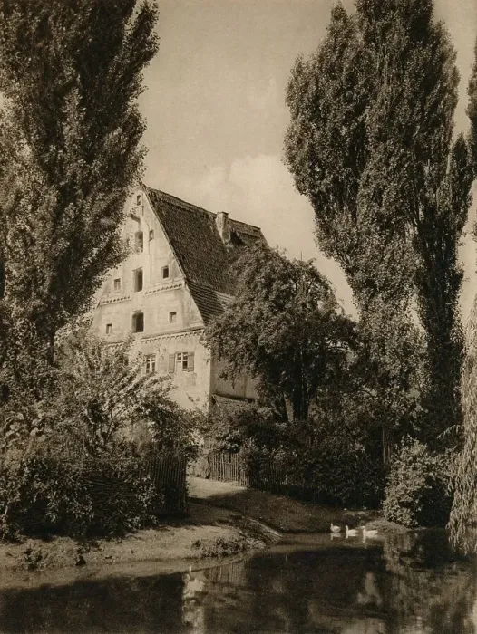 Framed Print : In Donauworth, 1931. Artist: Kurt Hielscher Framed Print : In Donauworth, 1931. Artist: Kurt Hielscher