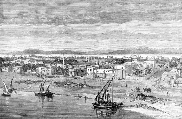 Framed Print : Dongola, in the Soudan, the birthplace of the Mahdi, from a sketch by Mr. Bakewell, 1883. Creator: Unknown Framed Print : Dongola, in the Soudan, the birthplace of the Mahdi, from a sketch by Mr. Bakewell, 1883. Creator: Unknown