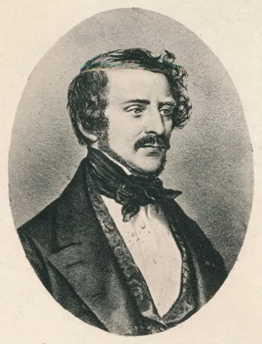 Framed Print : Donizetti. c1835, (1895) Framed Print : Donizetti. c1835, (1895)