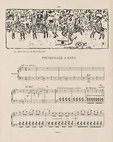 Donkey Ride, 1893. Creator: Pierre Bonnard (French, 1867-1947)