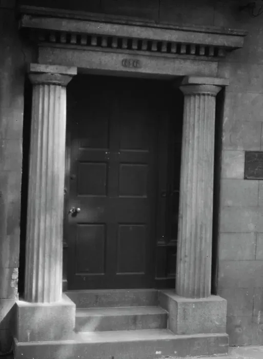 Framed Print : Door of 616 Orleans Alley, New Orleans, between 1920 and 1926. Creator: Arnold Genthe Framed Print : Door of 616 Orleans Alley, New Orleans, between 1920 and 1926. Creator: Arnold Genthe