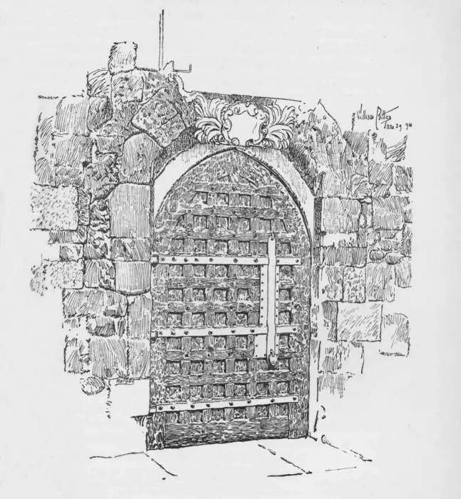 Framed Print : Door to the Chapel of Edward The Confessor; Now Pyx Office, c1897. Artist: William Patten Framed Print : Door to the Chapel of Edward The Confessor; Now Pyx Office, c1897. Artist: William Patten