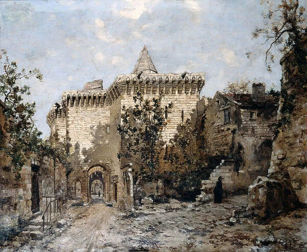 The Door of Cordelieres and the Castle, 1891. Artist: Emmanuel Lansyer